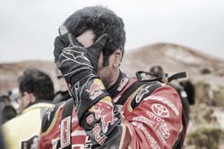 Nasser Al-Attiyah, Toyota Gazoo Racing after the crash