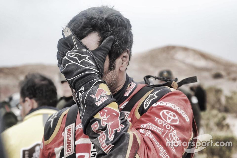 Nasser Al-Attiyah, Toyota Gazoo Racing after the crash