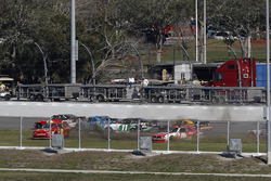 Ryan Reed, Roush Fenway Racing Ford, crash