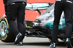 Mercedes AMG F1 W08 rear detail