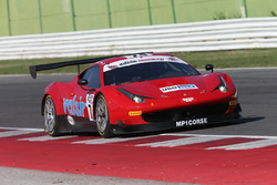 Ferrari 458 GT3 #74: Benuci-Niboli, MP1 Corse