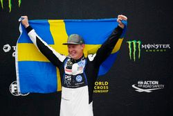 Le vainqueur Johan Kristoffersson, PSRX Volkswagen Sweden, VW Polo GTi