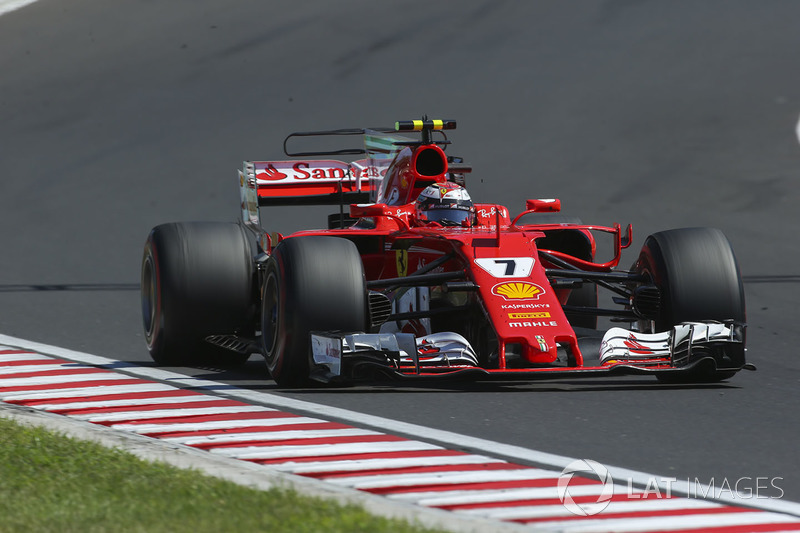 Schumacher y Kimi Raikkonen comparten el primer lugar en el número de mejores vueltas en el Hungaroring con 4 cada uno.