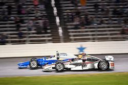 Scott Dixon, Chip Ganassi Racing Honda, Will Power, Team Penske Chevrolet