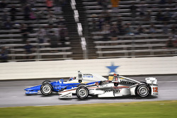 Scott Dixon, Chip Ganassi Racing Honda, Will Power, Team Penske Chevrolet