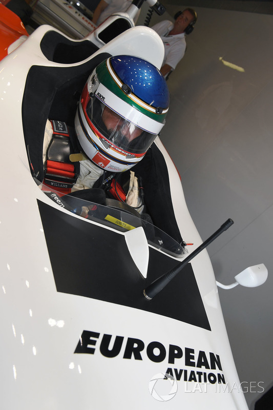 Ivan Capelli, F1 Experiences 2-Seater Driver