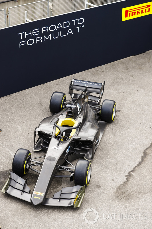 The new 2018 F2 car