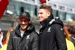 Gary Paffett, Mercedes-AMG Team HWA, Mercedes-AMG C63 DTM et Edoardo Mortara, Mercedes-AMG Team HWA, Mercedes-AMG C63 DTM