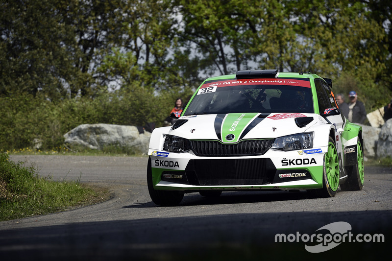 Andreas Mikkelsen, Anders Jäger, Skoda Fabia R5, Skoda Motorsport