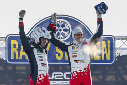 Winners Jari-Matti Latvala, Miikka Anttila, Toyota Yaris WRC, Toyota Racing