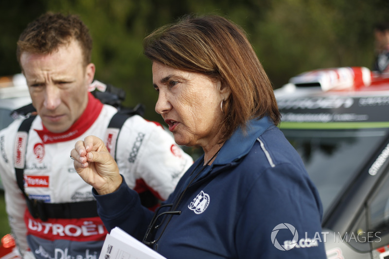 Kris Meeke, Citroën World Rally Team and Michelle Mouton