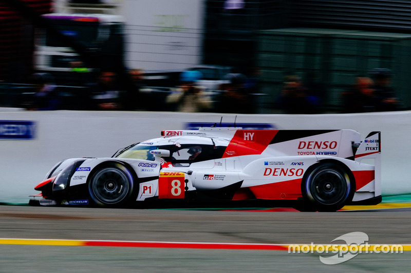 #8 Toyota Gazoo Racing, Toyota TS050 Hybrid: Anthony Davidson, Sébastien Buemi, Kazuki Nakajima