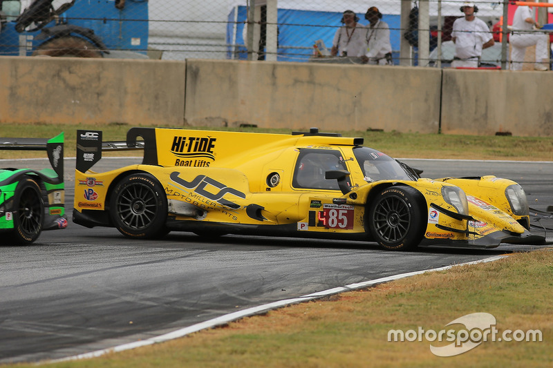 Trouble for the #85 JDC/Miller Motorsports ORECA 07: Stephen Simpson, Mikhail Goikhberg, Chris Mille