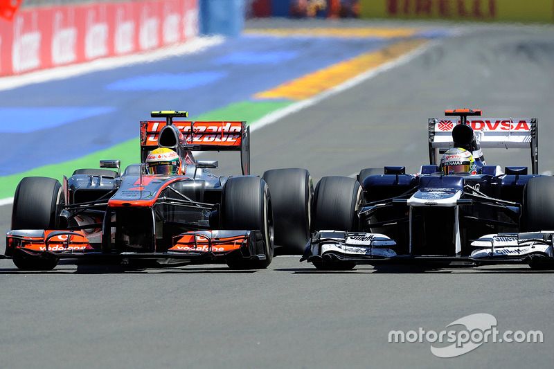 Lewis Hamilton, McLaren, Pastor Maldonado, Williams