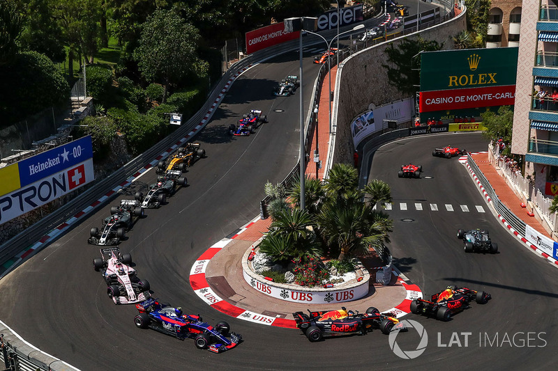 Renn-Action beim GP Monaco 2017