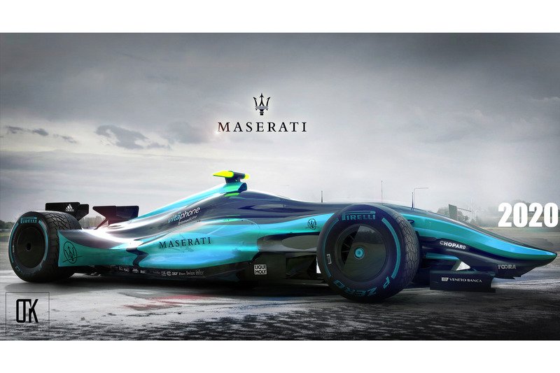 Maserati 2020 Fantezi Konsept Tasarım