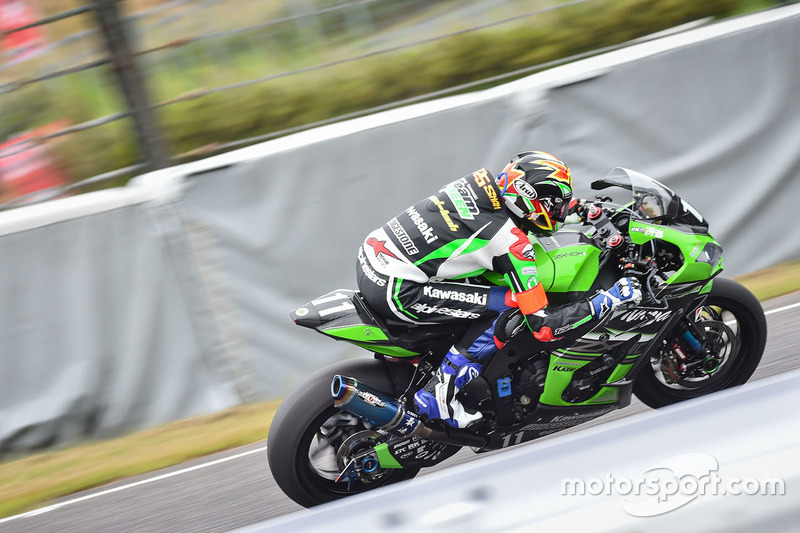 #11 Kawasaki Team Green: Kazuma Watanabe, Leon Haslam, Azlan Shah Bin Kamaruzaman