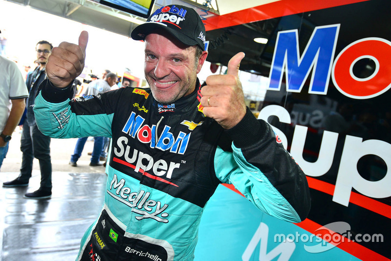 2014: Rubens Barrichello comemora Milhão em Goiânia