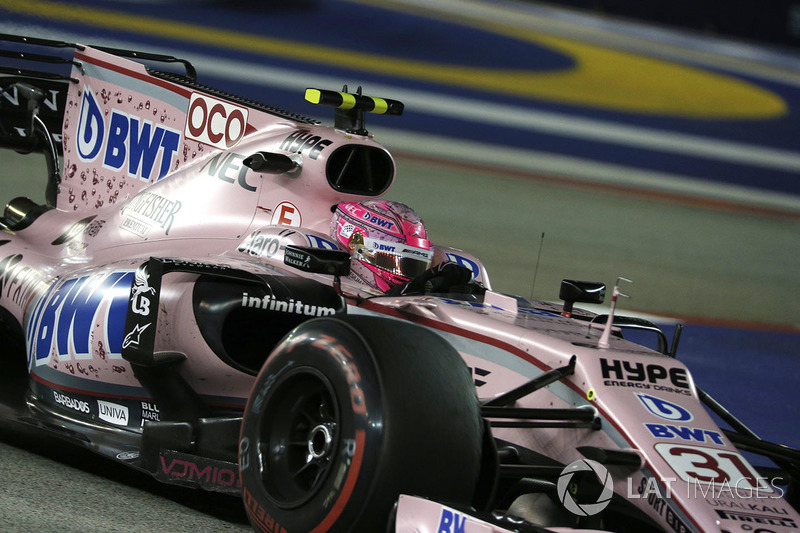 14. Esteban Ocon, Sahara Force India VJM10