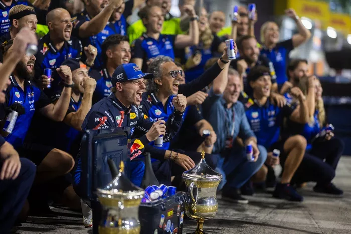 Max Verstappen, Red Bull Racing, Laurent Mekies, Red Bull Racing Team Principal