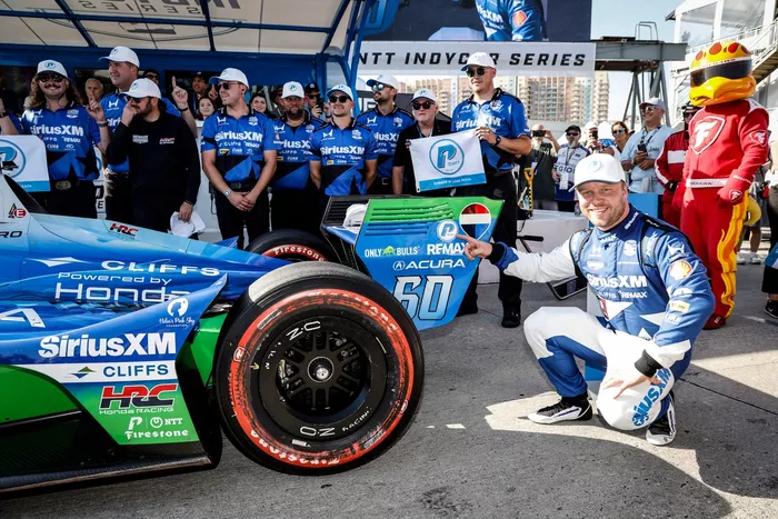 Felix Rosenqvist, Meyer Shank with Curb-Agajanian