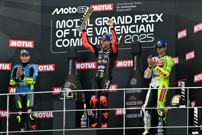 Raul Fernandez, Trackhouse Racing, Fabio Di Giannantonio, VR46 Racing Team, Marco Bezzecchi, Aprilia Racing