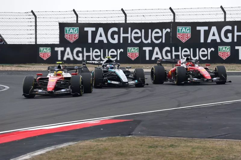 Charles Leclerc, Ferrari, Lewis Hamilton, Ferrari, Andrea Kimi Antonelli, Mercedes