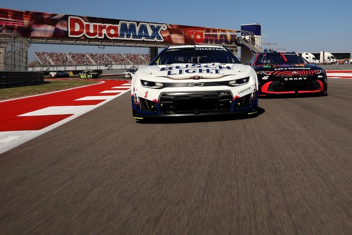 Ross Chastain, Trackhouse Racing, Tyler Reddick, 23XI Racing