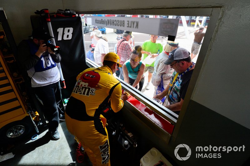 Kyle Busch, Joe Gibbs Racing, Toyota Camry M&M's Chocolate Bar
