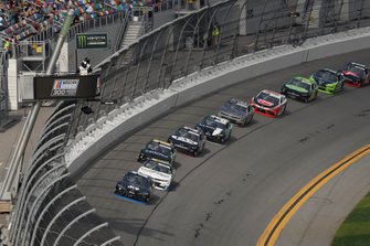 Jeffrey Earnhardt, Joe Gibbs Racing, Toyota Supra iK9 leads