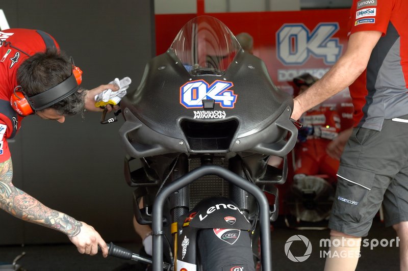 Ducati Team, nuevo carenado