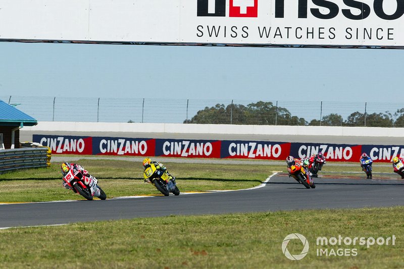 Roberto Locatelli, Andrea Dovizioso et Casey Stoner
