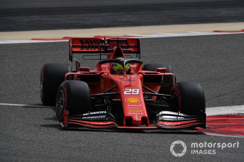 Mick Schumacher, Ferrari SF90