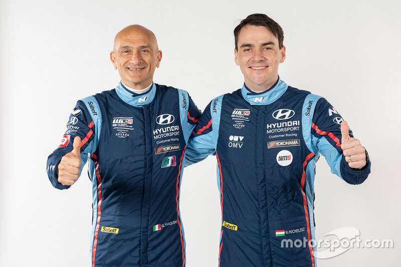Gabriele Tarquini, Norbert Michelisz, Hyundai BRC Team