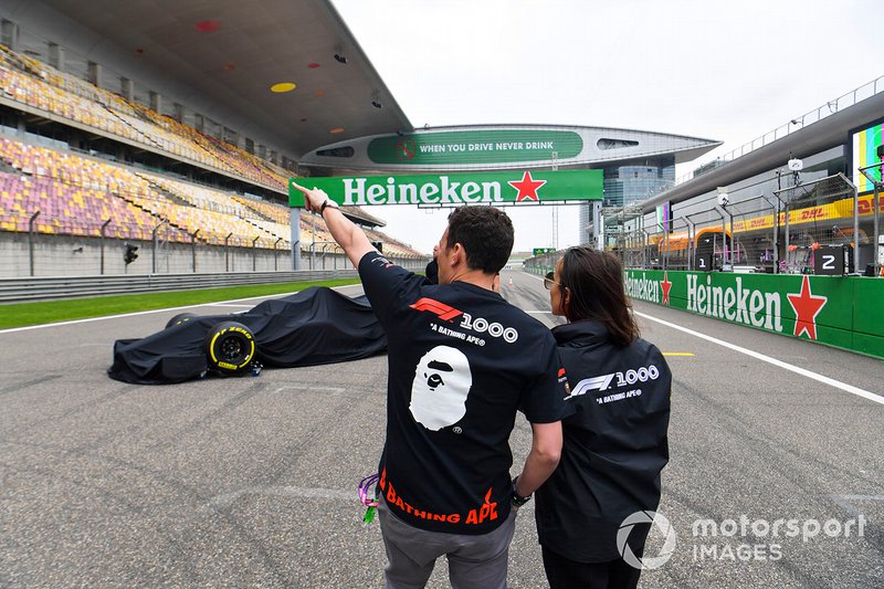 Bathing Ape 1000th Grand Prix livery launch