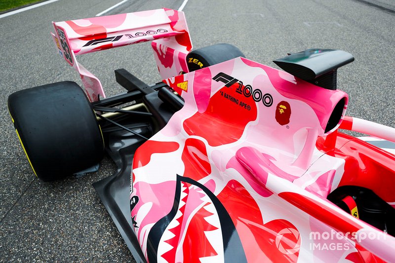 Bathing Ape 1000th Grand Prix livery launch