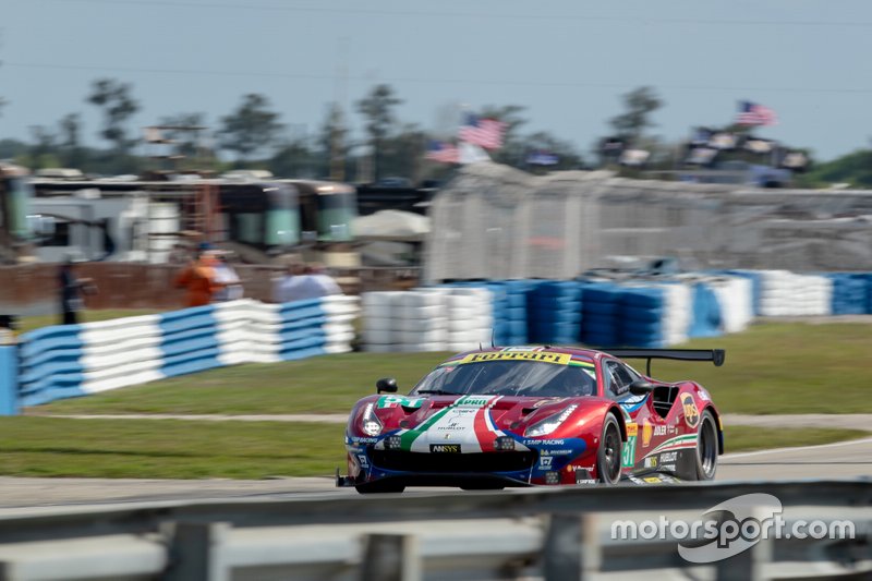 #51 AF Corse Ferrari 488 GTE EVO: Alessandro Pier Guidi, James Calado, Daniel Serra