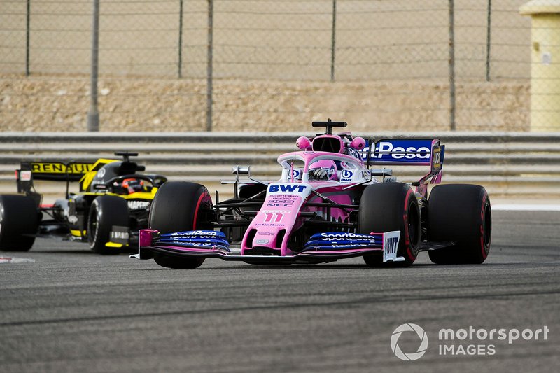 Lance Stroll, Racing Point RP19, Jack Aitken, Renault R.S. 19