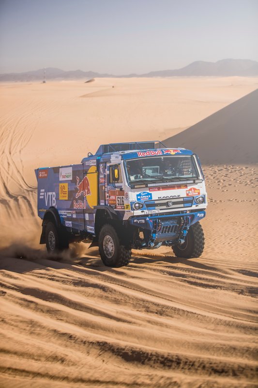 #516 Team KAMAZ Master: Anton Shibalov, Dmitrii Nikitin, Ivan Tatarinov