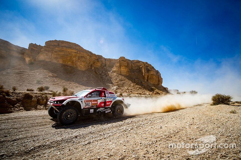 #341 Ssangyong Motorsport Koorando DKR: Oscar Fuertes Aldanondo, Diego Vallejo