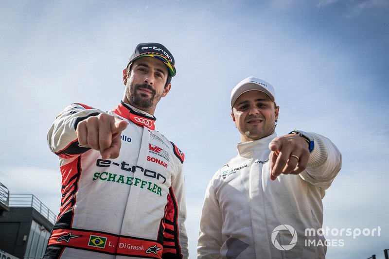 Lucas Di Grassi, Audi Sport ABT Schaeffler, Felipe Massa, Venturi Formula E