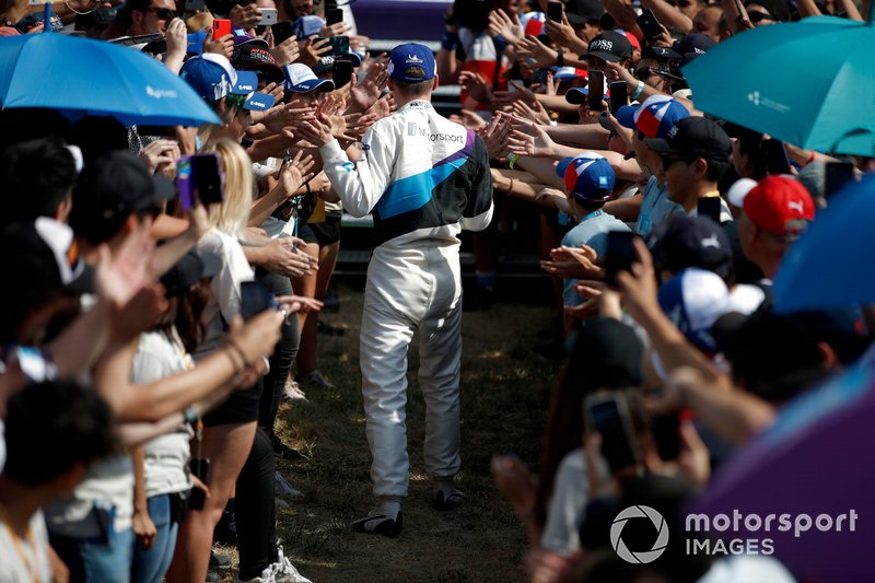 Podio: ganador de la carrera Maximilian Günther, BMW I Andretti Motorsports