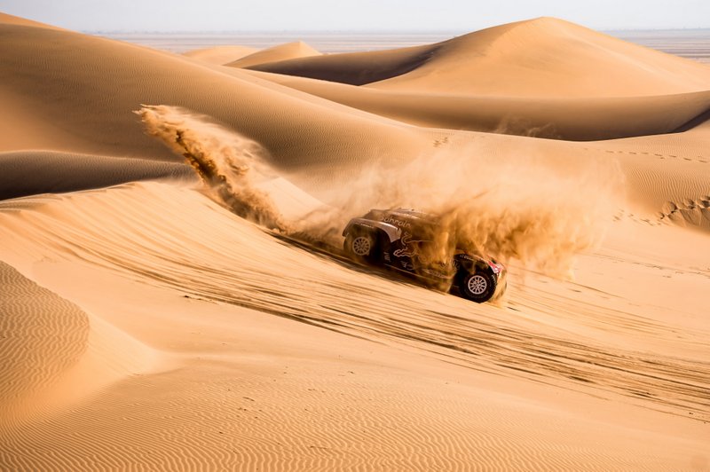 #302 JCW X-Raid Team: Stephane Peterhansel, Paulo Fiuza