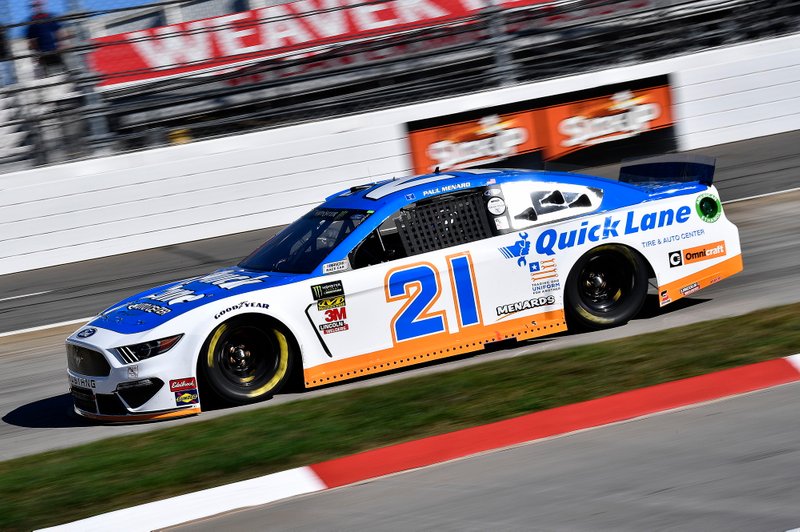 Paul Menard, Wood Brothers Racing, Ford Mustang Quick Lane Tire & Auto Center