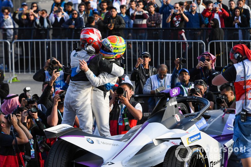 Alexander Sims, BMW I Andretti Motorsports y Maximilian Gunther, BMW I Andretti Motorsports, BMW iFE.20