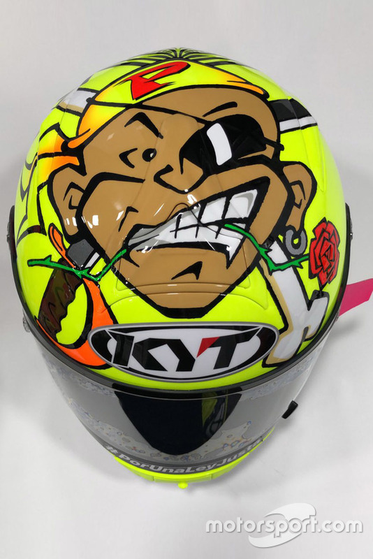 Шлем гонщика Aprilia Racing Team Gresini Алеша Эспаргаро