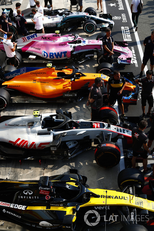 F1 2018 - Olasz Nagydíj - csütörtök