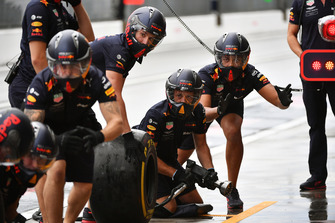 Red Bull Racing monteurs