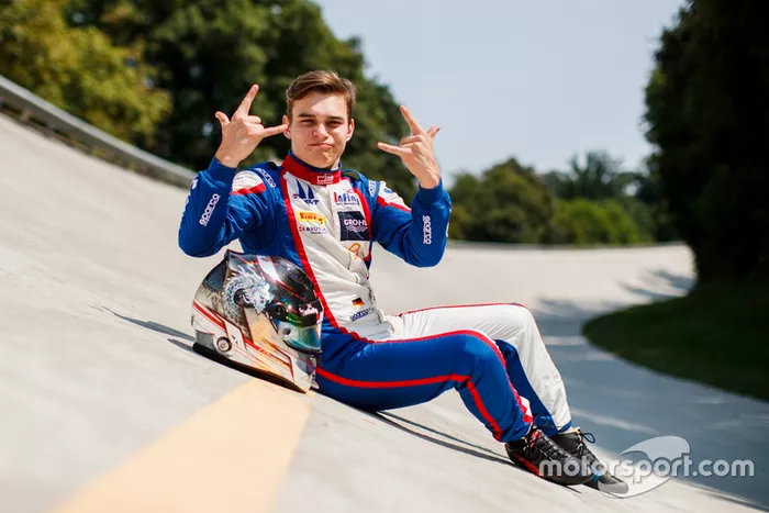 David Beckmann, vainqueur de la Course 1 à Spa-Francorchamps...