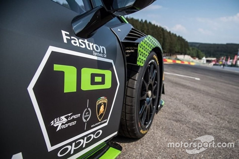 Lamborghini Huracán Super Trofeo Evo 10th Edition, dettaglio